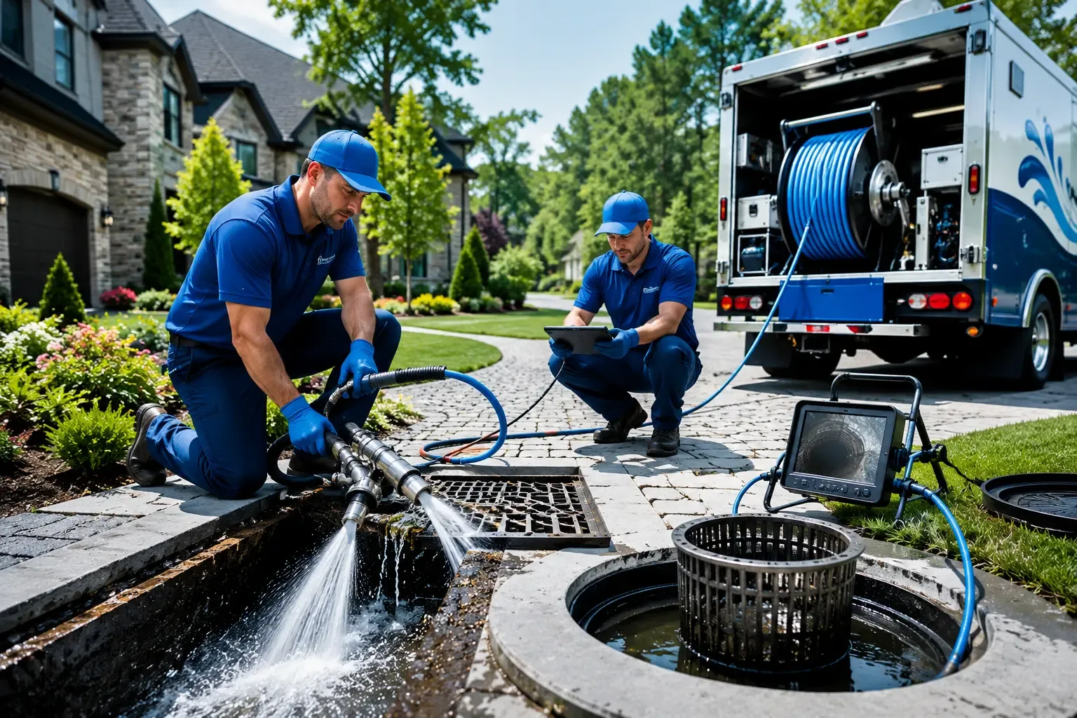Local outdoor drain cleaning professionals in Village Mills, TX